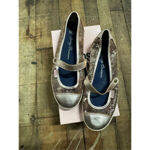 Og vintage juicy couture rose gold sequin sneakers  flats /shoes mary jane